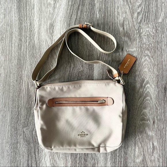 Coach Handbags - Coach Tan Crossbody